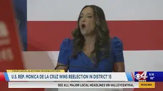 U.S. Rep. Monica De La Cruz wins reelection in District 15