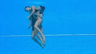U.S. swimmer saved by coach after losing consciousness in the pool