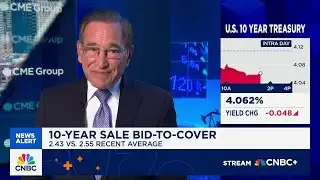 U.S. Treasury sells $42B in 10-year notes