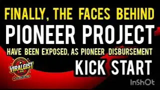 UAAG UPDATE, FACES BEHIND PIONEER PROJECT UNVEILED AS DISBURSEMENT KICK-START 