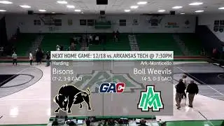 UAM MBB vs Harding University 2025