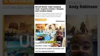 Ubisoft is Restructuring and Cancelling Games 😵‍💫😵‍💫😵‍💫 #gaming #ubisoft #assassinscreed