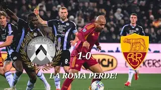 UDINESE-ROMA 1-0‼️ LA ROMA PERDE CONTRO L