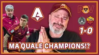 UDINESE-ROMA 1-0: MA QUALE CHAMPIONS⁉️