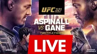 UFC 321: Tom Aspinall vs Ciryl Gane  | LIVE STREAM