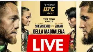 UFC 322: Della Maddalena vs Islam Makhachev  | LIVE STREAM / Live Coverage