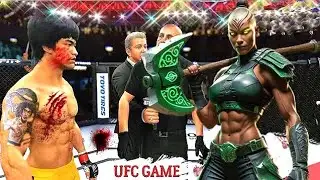 UFC 4  Bruce Lee vs. Star Void Fighter Rematch Asia  (EA Sports)