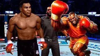 UFC 4 | Mike Tyson vs. GYM Big Boxer | EA Sports UFC 4