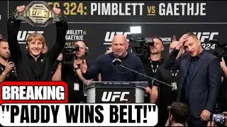 UFC Bombshell: Justin Gaethje Loses Title, Paddy Pimblett Wins Belt
