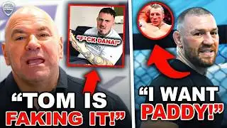 UFC ERUPTS!” Conor McGregor Calls Out Paddy Pimblett | Tom Aspinall vs Dana White
