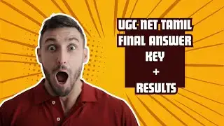 Ugc Net Tamil Class # UGC Net Results for December 2025