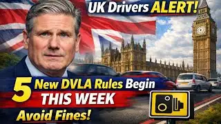 UK Drivers ALERT 5 New DVLA Rules Begin THIS WEEK — Avoid Fines!