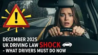 🚨 UK Drivers Alert! December 2025 Law Changes You CAN’T Ignore