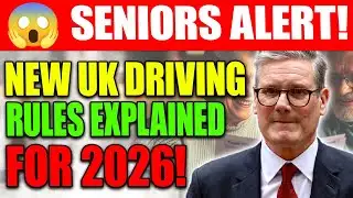 UK Driving Law Changes 2026 🚨 | Seniors 65+ at Risk | New Rules Explained