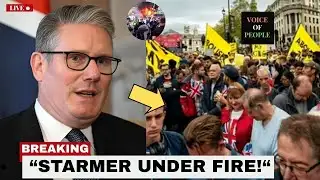 UK Immigration Crisis Erupts: 700 Protest as Starmer Faces Asylum Hotel Fallout