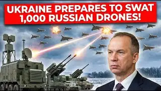Ukraine Prepares to Swat 1,000 Russian Drones!