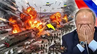 Ukraine SET A PERFECT TRAP for Russia’s MASSIVE Armored Train — Then THIS Happened #ukraine