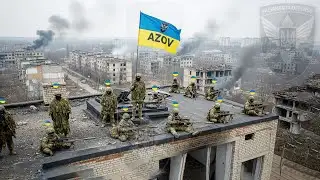 Ukrainian Azov snipers destroy enemy motorcycle convoy one by one in Toretsk area