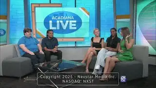 UL Students Shadowing on Acadiana Live