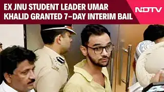 Umar Khalid Bail | Ex JNU Student Leader Umar Khalid, In Jail Since 2020, Granted 7-Day Interim Bail