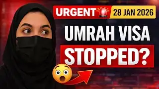 🚨 Umrah Visa Stopped? | Urgent Update Today | 28 Jan 2026