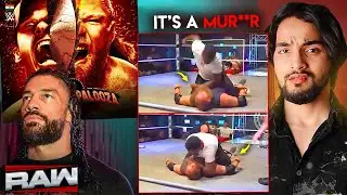 UNBELIEVABLE🤬....Live Attempted Mur**r, Roman Reigns RAW Kick Off, Brock Lesnar Vs John Cena