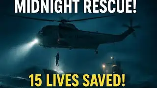“Unbelievable Navy Rescue in Deadly Storm – All 15 Crew Saved!”