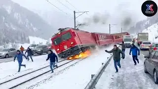 Unbelievable Train Moments Caught on Camera!