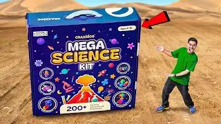 Unboxing & Testing  CRAZINOS MEGA SCIENCE KIT   Cool Science Experiments