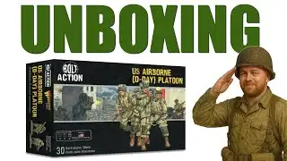 UNBOXING US AIRBORNE D-DAY PLATOON BOLT ACTION