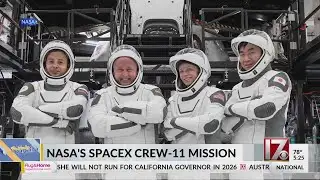 UNC graduate heading to space with NASA crew on Thursday