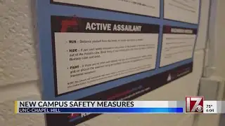 UNC students and faculty discuss experiencing new safety measures on campus for the first time