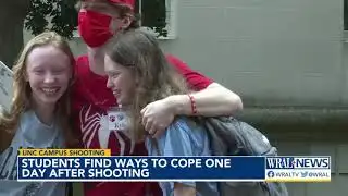 UNC students, parents lean on each other in shooting aftermath