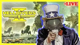 Uncle Sam Wants YOU… to Die for Super Earth | Helldivers 2 | LIVE