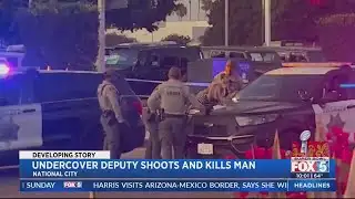Undercover deputy shoots and kills man