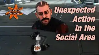 Unexpected Action in the Social Area (Elite Dangerous)