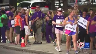 Union nurses picket over hospital ‘lockout