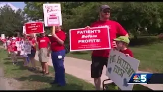 Unionized nurses react to ratified contract with UVM Medical Center