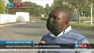 Unions brief media on discussion with Eskom
