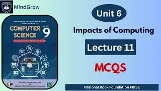 Unit 6 Impacts of Computing | MCQs Explained | Class 9 Computer Science FBISE NBF