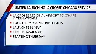 United Airlines announces new flight plan via La Crosse