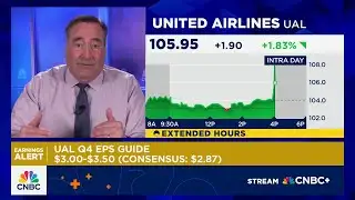 United Airlines shares pop on mixed earnings report