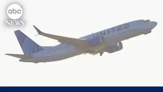 United plane makes emergency landing after mystery object strikes windshield midair