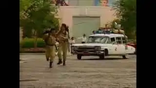universal studios beetlejuice and the ghostbusters street scene version 1 and 2