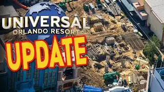 Universal Studios Construction Update: Work Ramps Up On New Coaster & New Project At Volcano Bay?
