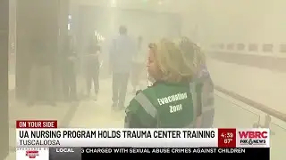 University of Alabama nursing program holds trauma center training