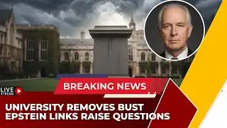 University removes former US senator bust over Epstein