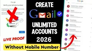 unlimited gmail account without phone verification ✅ || unlimited gmail create method 2026