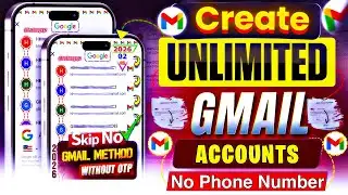 UNLIMITED Gmail ACCOUNT Without PHONE Verification | Unlimited GMail Create Method 2026 | Gmail ID