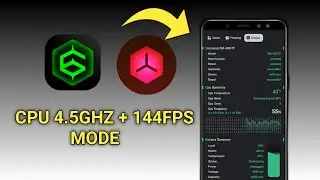 Unlock 120fps Android + CPU 4.5GHz 144FPS No-Root 100% Working | Max FPS Fix Lag - No Root